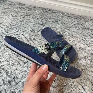 Rafters Slip On Caribbean Slide Spritz Summer Sandals Size 11